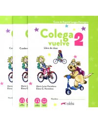 Colega vuelve 2 (A1.2). Pack alumno. Libro, Ejercicios, Carpeta de láminas