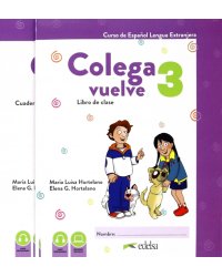 Colega vuelve 3 (A2.1). Pack alumno. Libro, Ejercicios, Carpeta de láminas