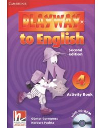 Playway to English 4 Activity Book (+ CD-ROM)