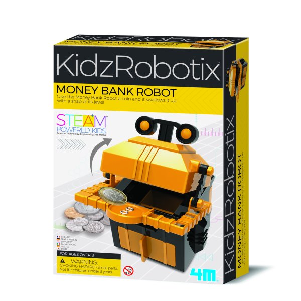 4M KidzRobotix Набор для творчества Робот-копилка