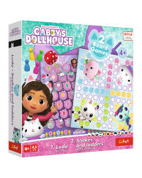 TREFL GABBY´S DOLLHOUSE Настольная игра 2 в 1