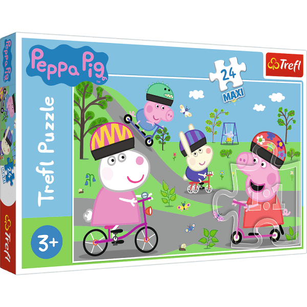 TREFL PEPPA PIG Maxi Пазл Свинка Пеппа, 24 шт.