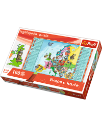 TREFL Educational puzzle 100 Europe