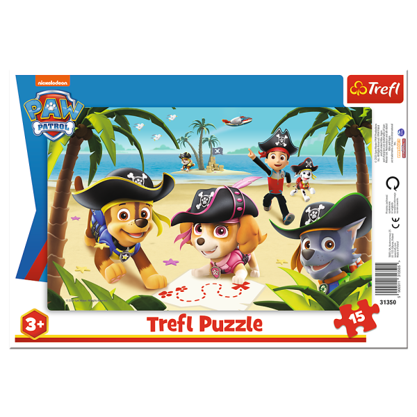 TREFL PAW PATROL Пазл в рамке Щенячий патруль, 15 шт.