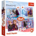 TREFL FROZEN Комплект пазлов 4в1 Ледяное сердце 2