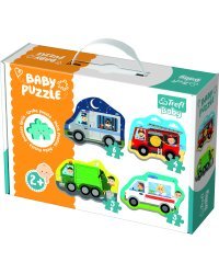 TREFL Пазл для малышей Автомобили и профессии