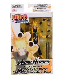 ANIME HEROES Naruto фигурка с аксессуарами, 16 см - Uzumaki Naruto Sage Of Six Paths Mode