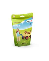 SCHLEICH FARM WORLD Прогулка на тележке