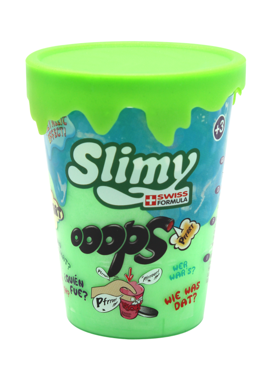 SLIMY Слизь с Эфектом Металлик в Банке, 80 г