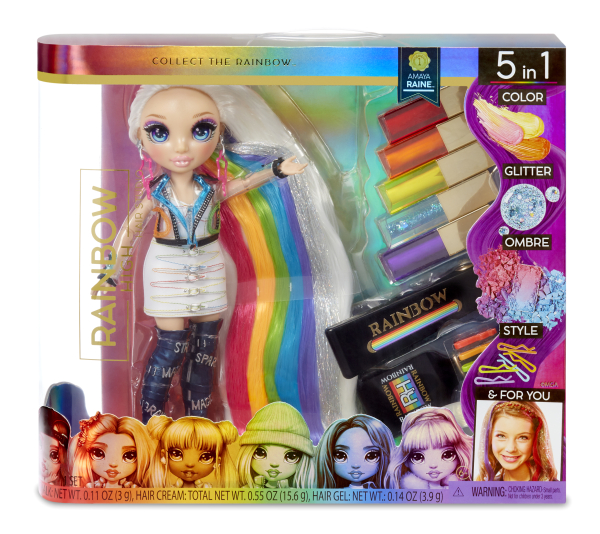 RAINBOW HIGH "Hair Studio" комплект с куклой, 29 см