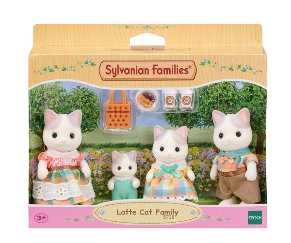 SYLVANIAN FAMILIES семья котов Latte