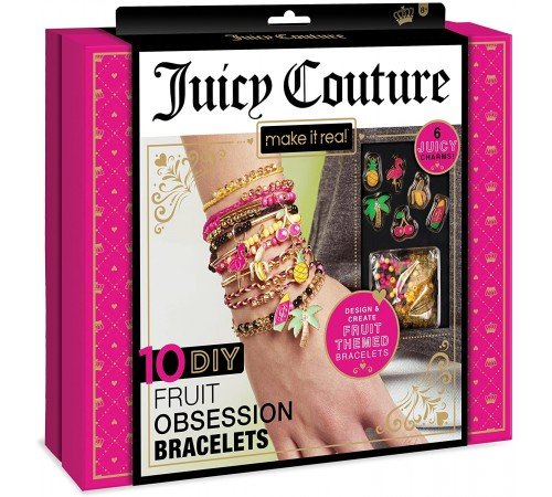 MAKE IT REAL Набор для создания браслетов Jusicy Couture  "Сочные фрукты"