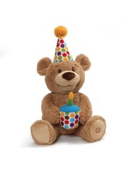 GUND Мягкая музыкальная игрушка Happy Birthday, 43 см