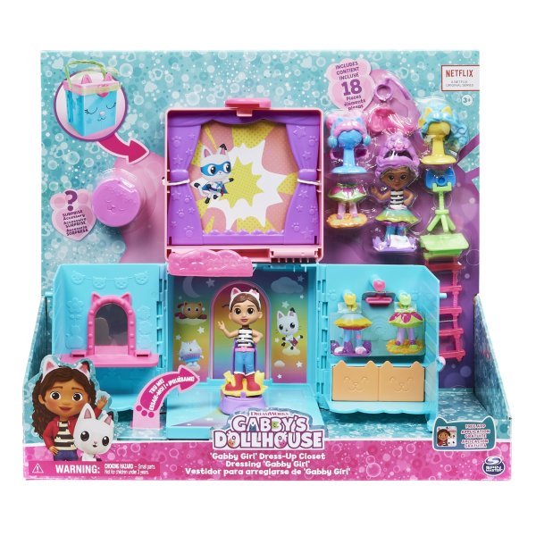 GABBY´S DOLLHOUSE Игровой набор Gabby´s Rainbow Closet