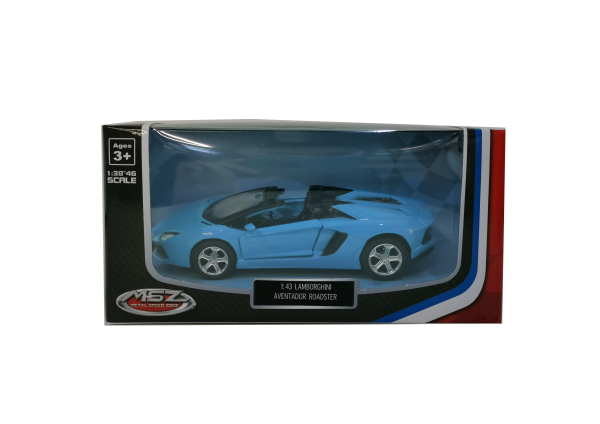 MSZ металлическая модель Lamborghini Aventador Roadster 1:43