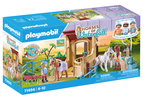 PLAYMOBIL HORSES OF WATERFALL Конюшня 71494