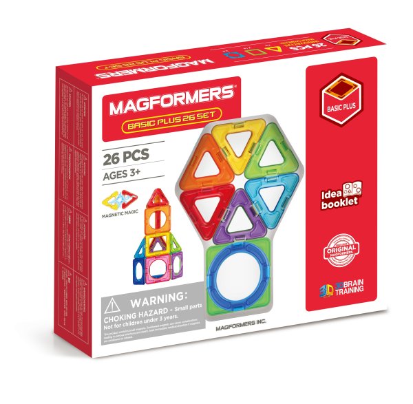 MAGFORMERS Набор Basic Plus 26 шт.