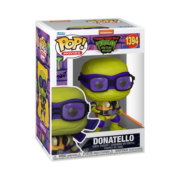 FUNKO POP! Vinyl: Фигурка Teenage Mutant Ninja Turtles - Donatello