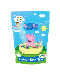 PEPPA PIG Раскрашивающие таблетки для ванны 9 x 16 г