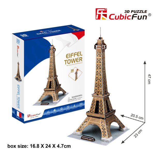 CUBICFUN 3D пазл Эйфелева Башня (Париж)