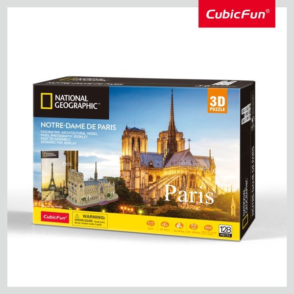 CUBICFUN 3D-пазл National Geographic Собор парижской богоматери