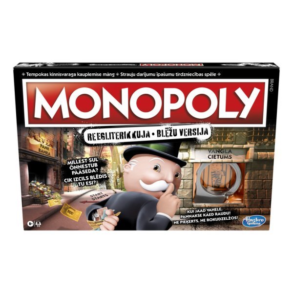 MONOPOLY Настольная игра Большая афера (на эстонском и латышском яз.)