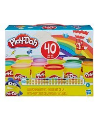 PLAY-DOH Масса для лепки, 40 банок