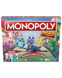 MONOPOLY Настольная игра Junior 2 Games In 1, (на литовском языке)