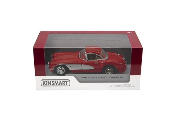 KINSMART 1957 Chevrolet Corvette, 1:34