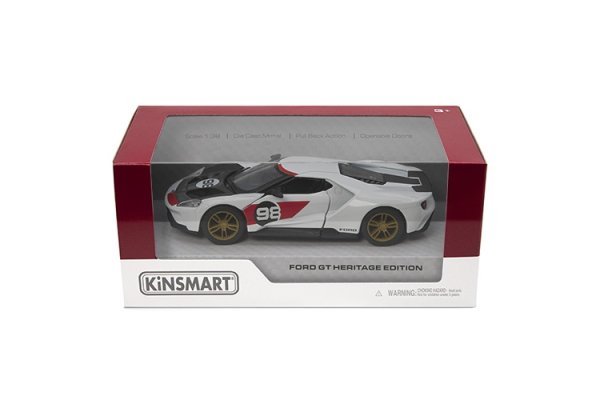 KINSMART 2017 Ford GT (Heritage Edition), 1:38