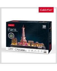 CUBICFUN City Line 3D-пазл c LED-подсветкой Париж