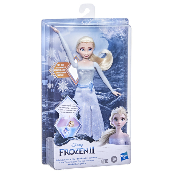 FROZEN 2 кукла Эльза всплеск и искры, 28 см