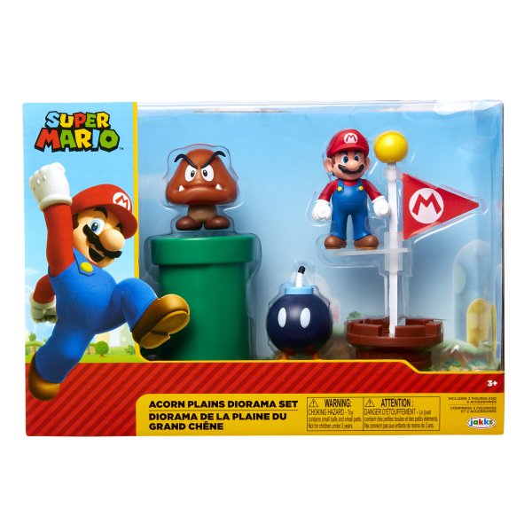 SUPER MARIO Игровой набор Acorn Plains Diorama