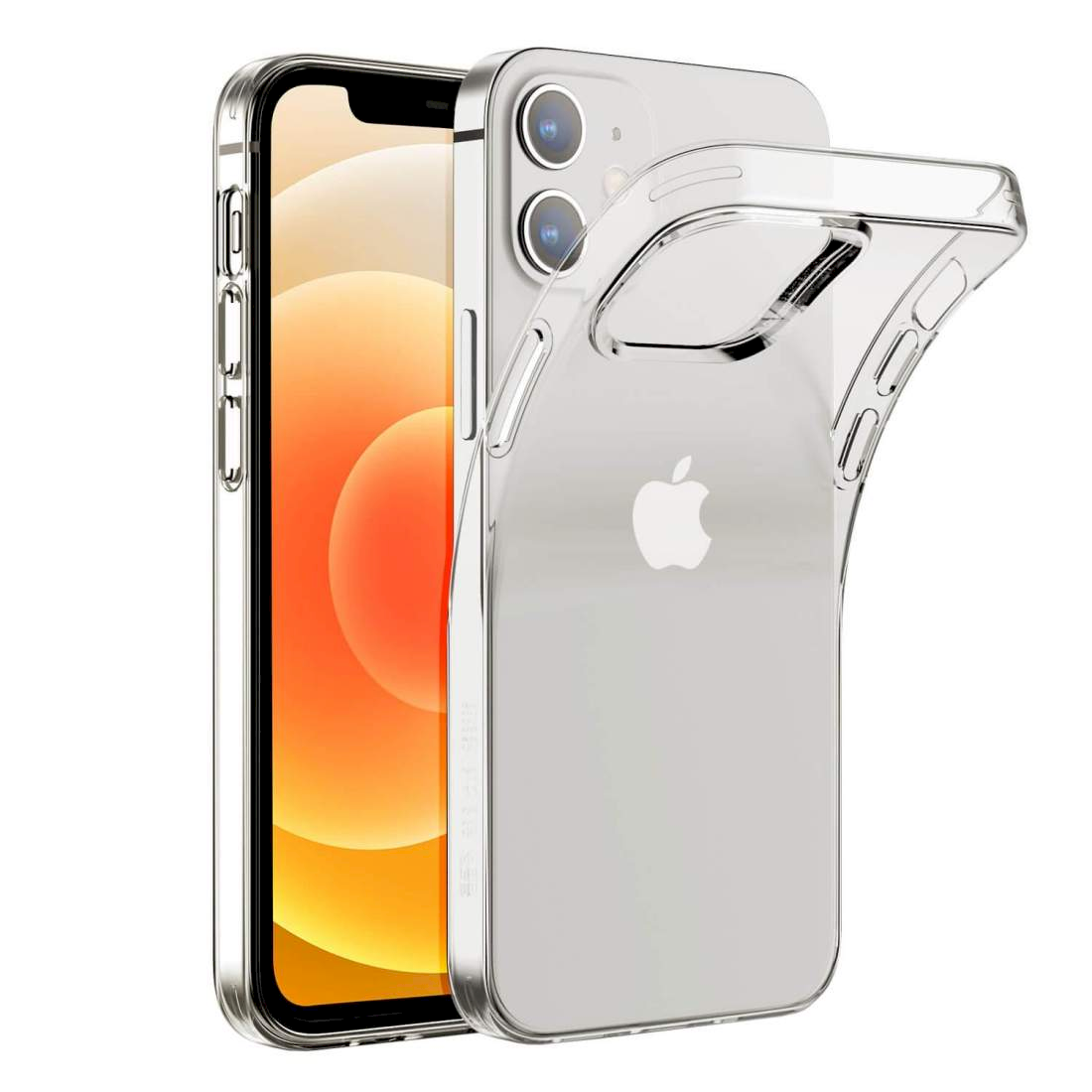 Reals Case ultra 1 mm прочный силиконовый чехол для Apple iPhone 12 Mini  прозрачный