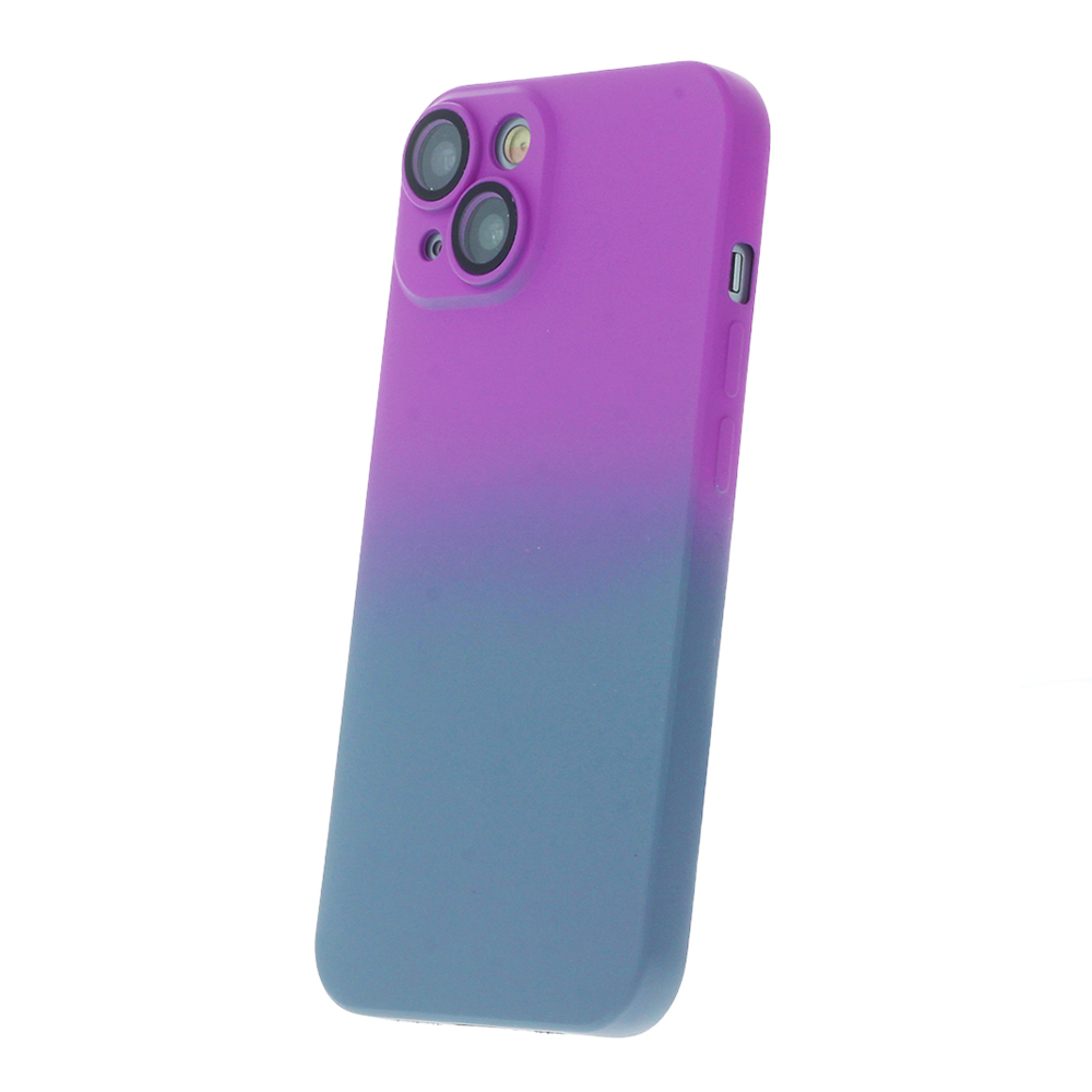 Fusion Neogradient case 2 силиконовый чехол для Samsung A135 Galaxy A13 4G  фиолетовый синий