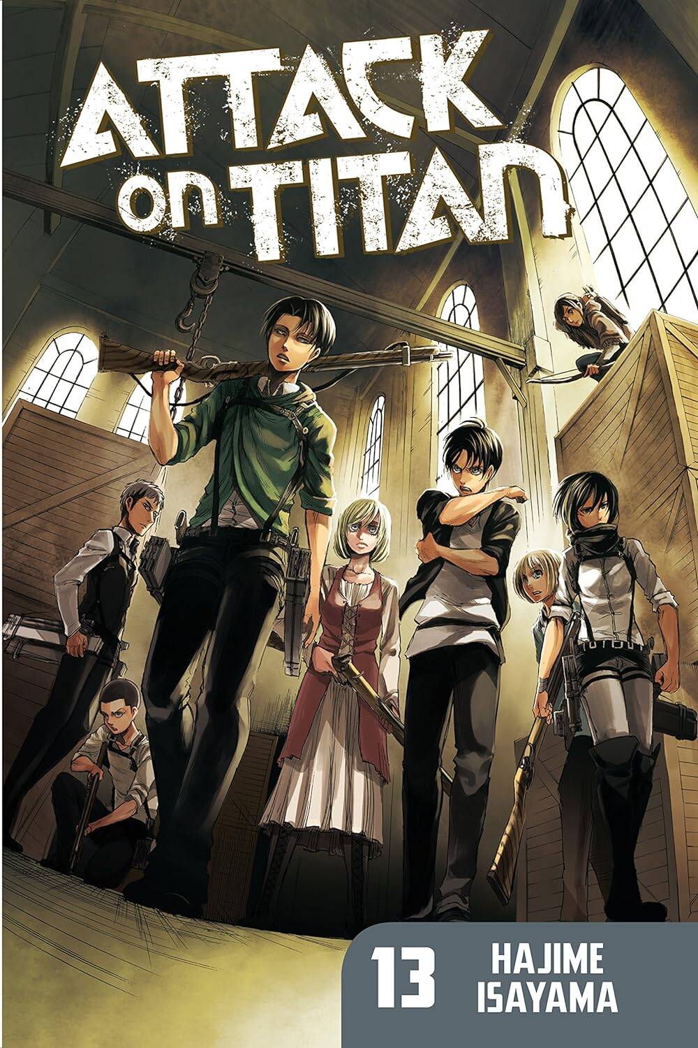 Книга: Attack on Titan 13 (Hajime Isayama) Атака Титанов. Купить книгу,  читать рецензии | ISBN 978-1-61-262679-6 | Azon