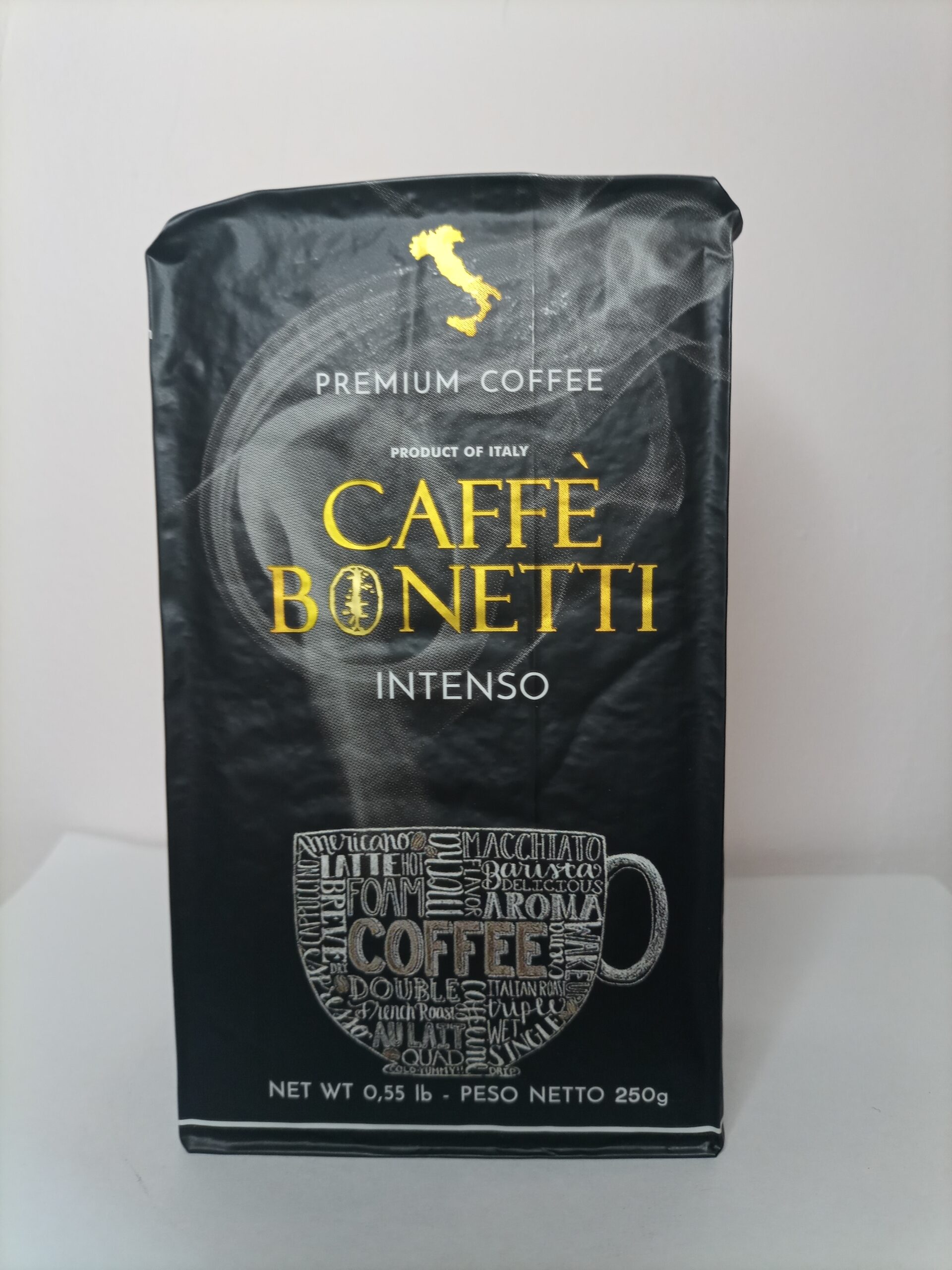 Молотый кофе Bonetti Intenso 0,250 кг