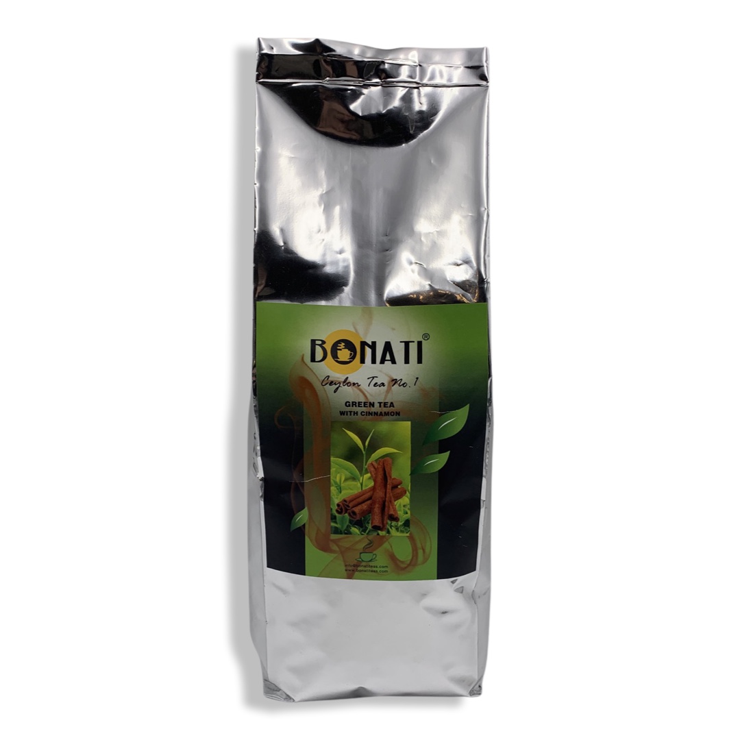 BONATI Ceylon зеленый чай с корицей 500гр.
