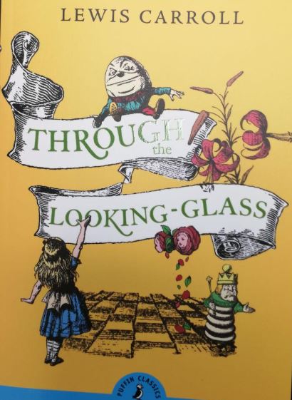 Писатель кэрролл 5. Through the looking Glass Lewis Carroll book Neil Zukerman New York перевод.