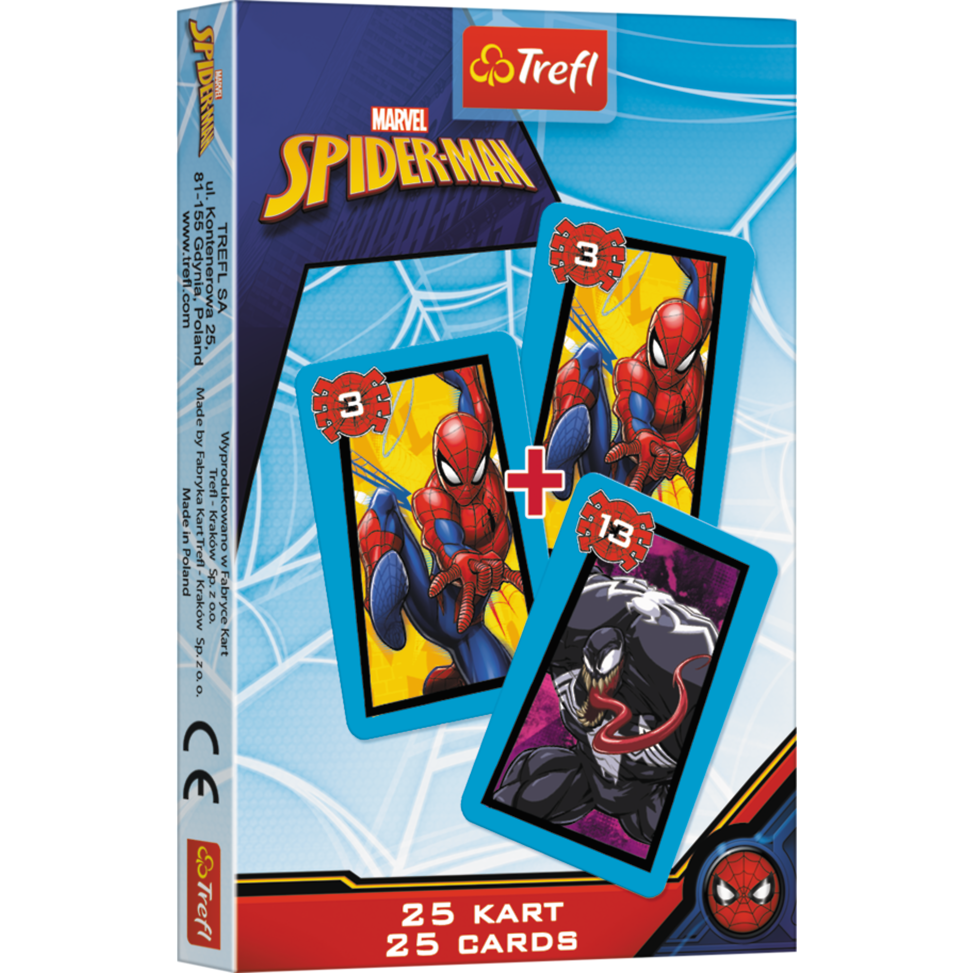 TREFL SPIDER-MAN Карточная игра Человек-паук