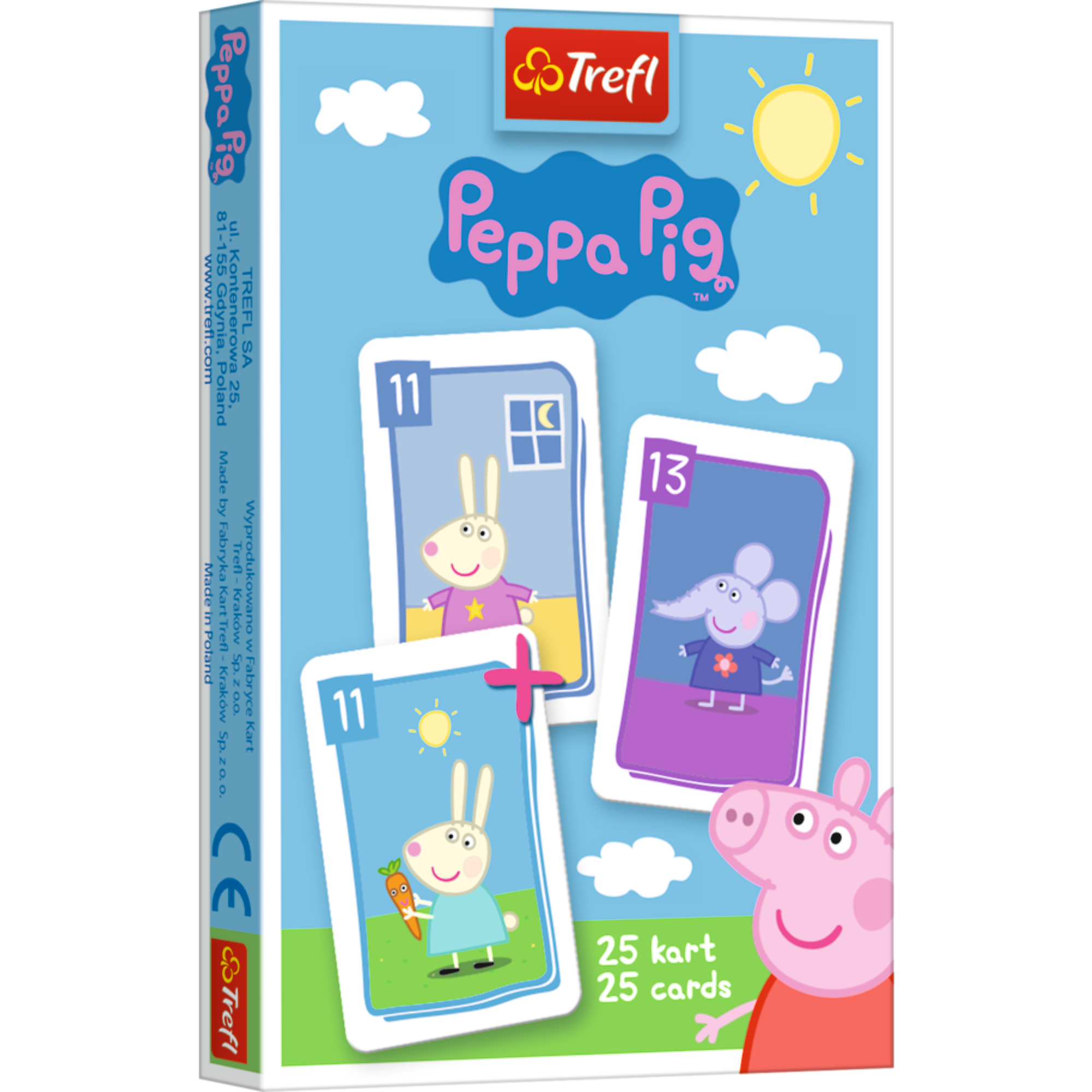 TREFL PEPPA PIG Карточная игра Свинка Пеппа