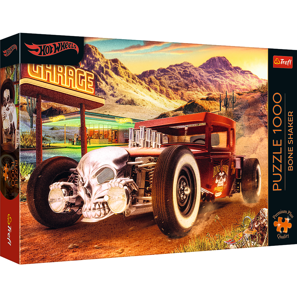 TREFL HOT WHEELS Premium Plus Пазл Bone Shaker, 1000 шт.