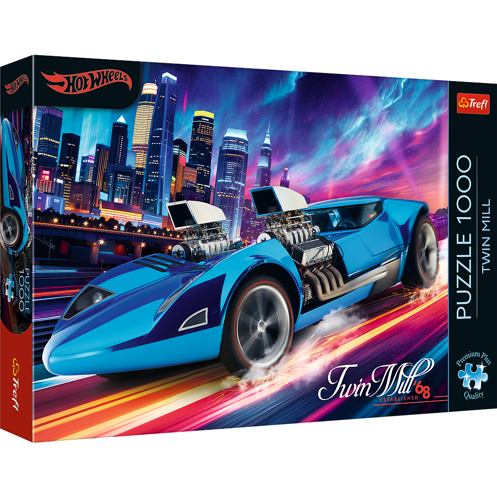 TREFL HOT WHEELS Premium Plus Пазл Twin Mill, 1000 шт.