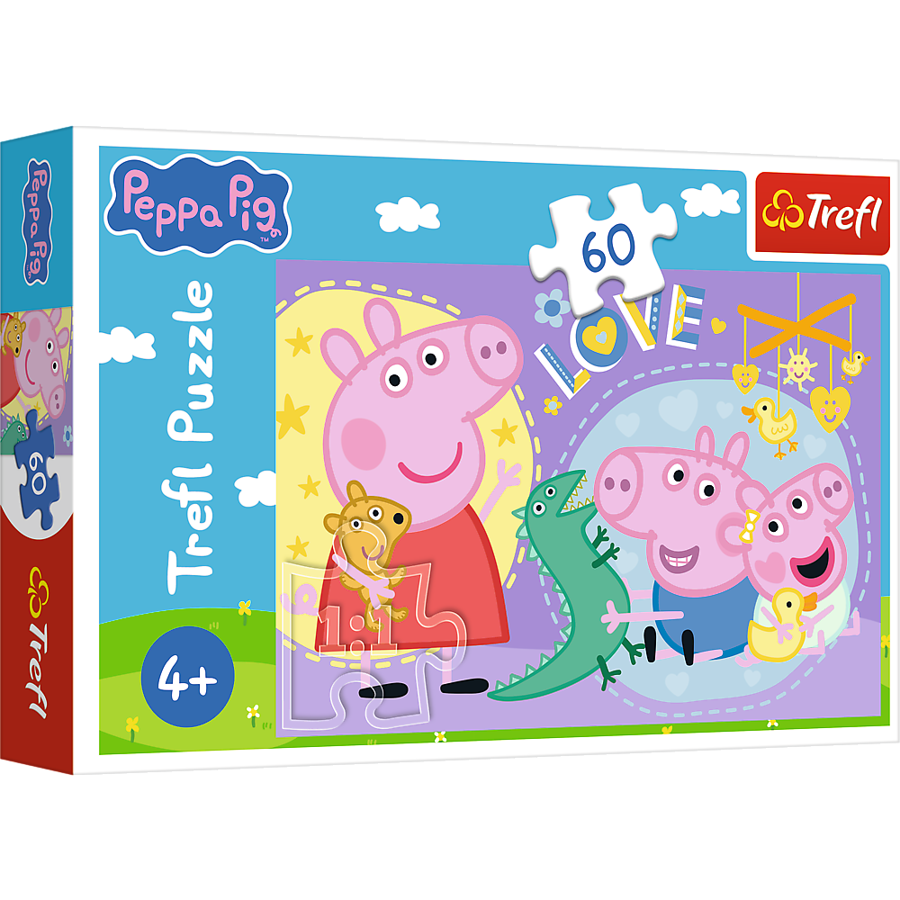 TREFL PEPPA PIG Пазл Свинка Пеппа 60 шт.