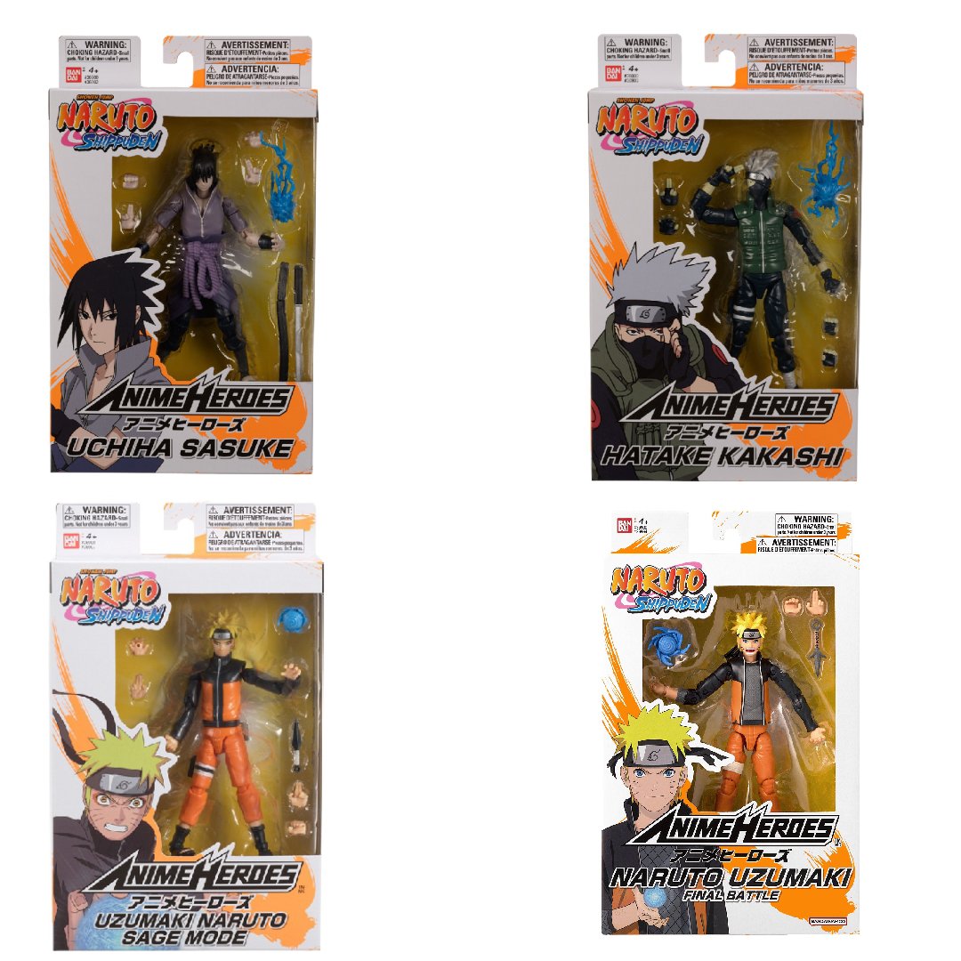 ANIME HEROES Naruto фигурка с аксессуарами, 16 см