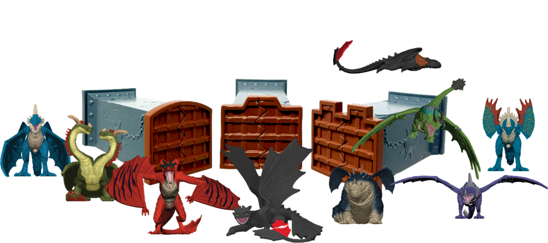 DRAGONS в закрытой упаковке Mini Arena Dragons
