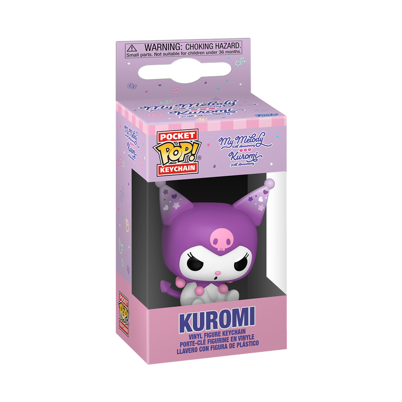 FUNKO POP! Брелок: Sanrio - Kuromi (20th Anniversary)