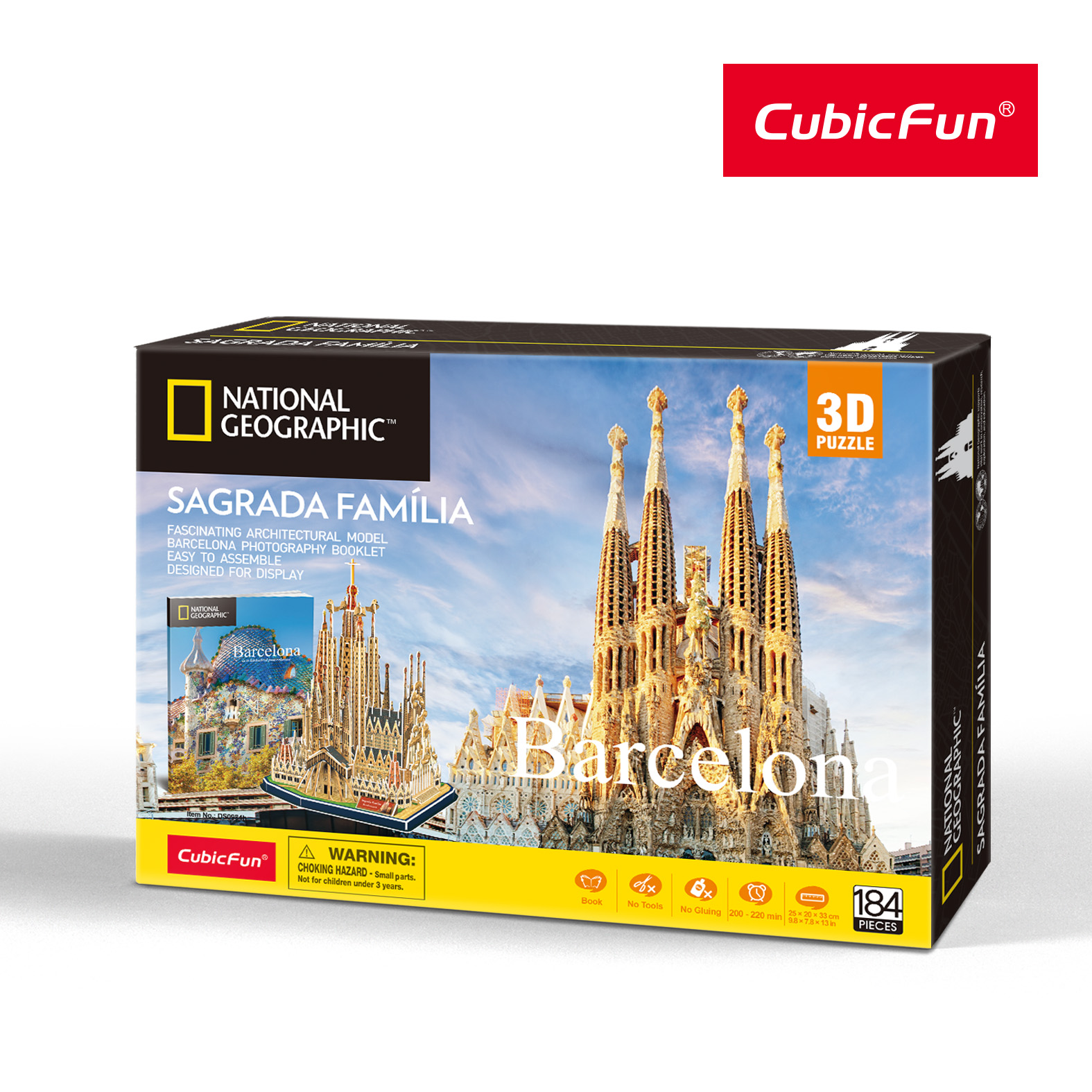 CUBICFUN 3D-пазл National Geographic Саграда Фамилиа