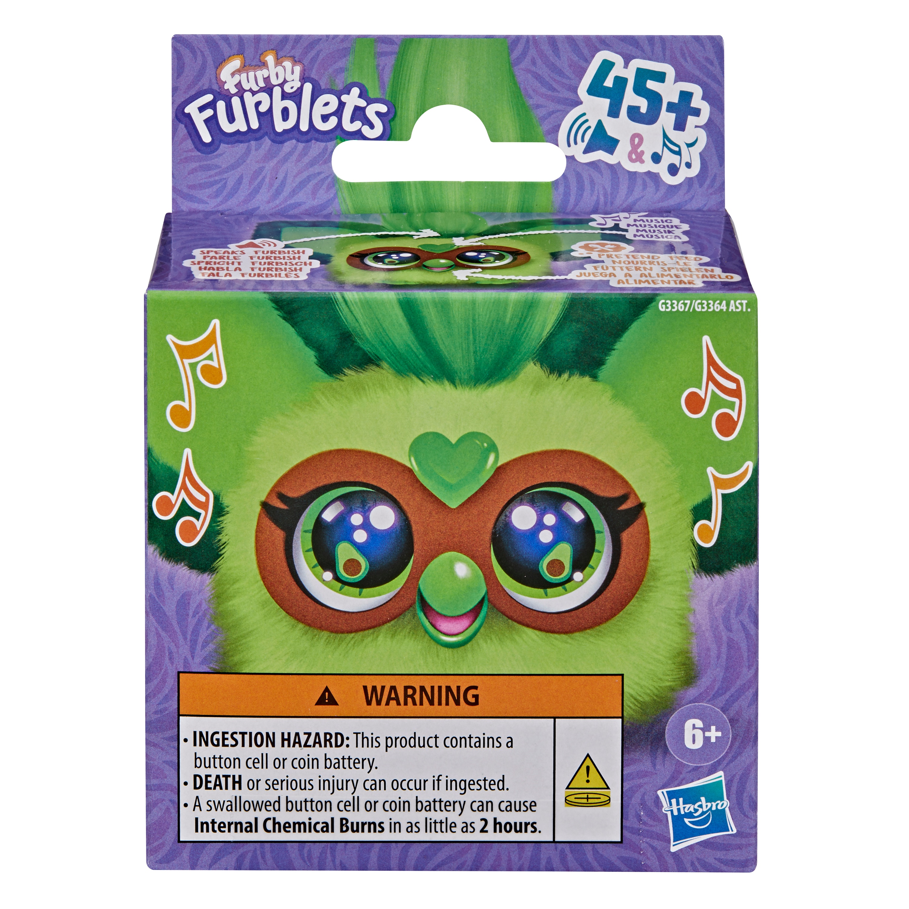 FURBY интерактивная игрушка Foodies