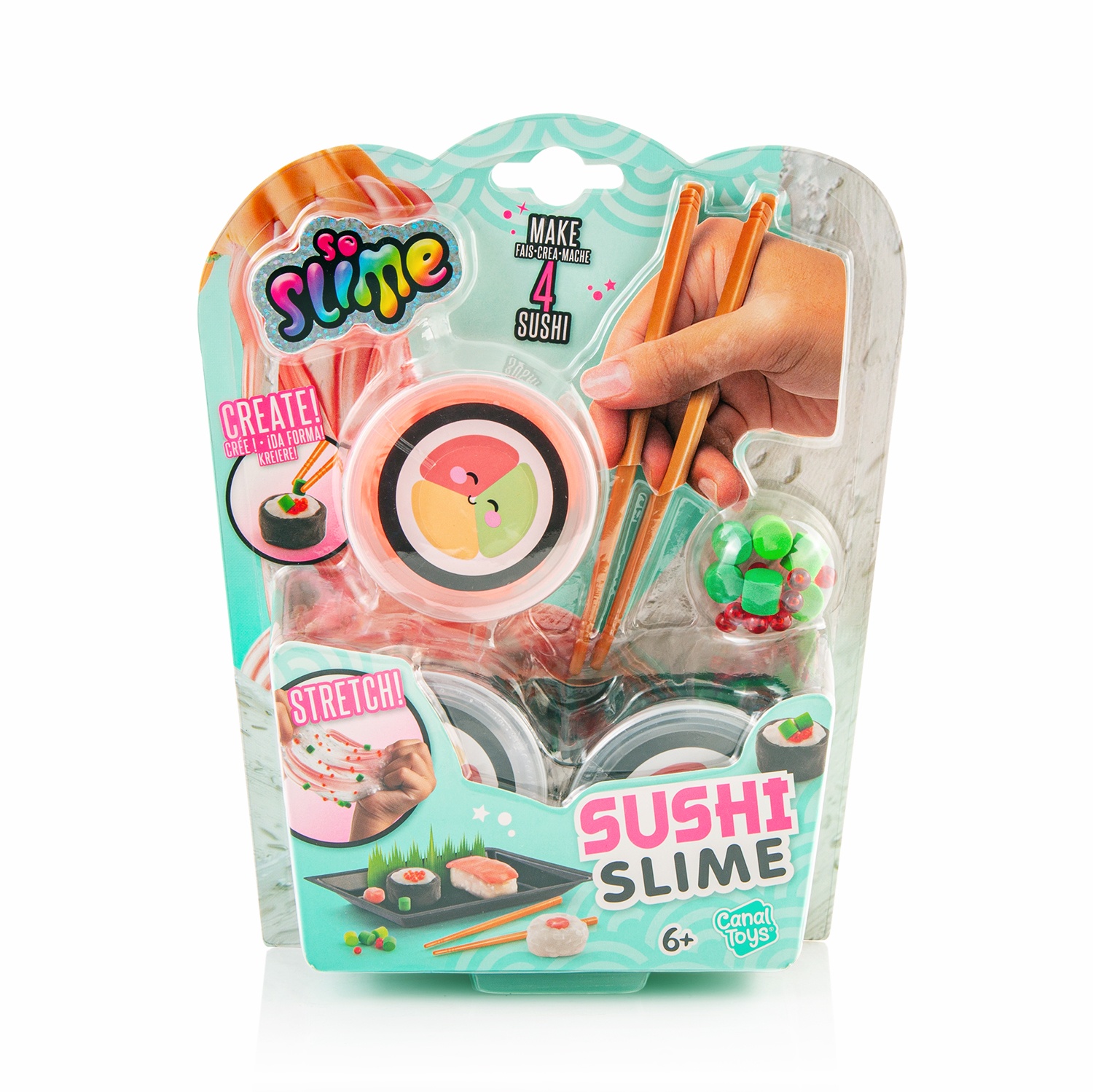 SO SLIME комплект для изготовления слайма СУШИ